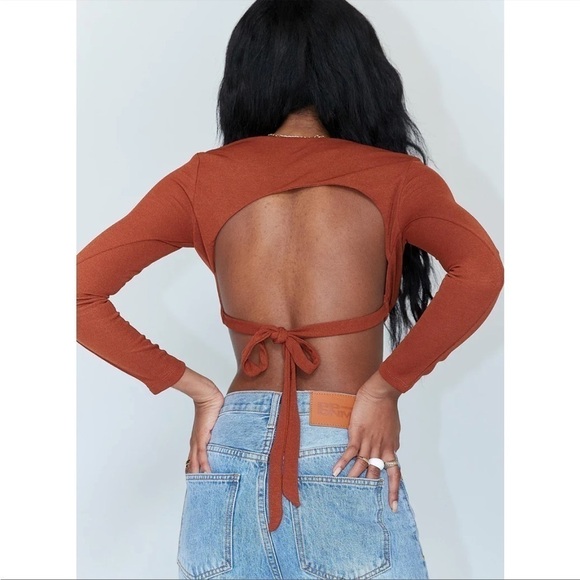 PRINCESS POLLY Cati Long Sleeve Top - Picture 2 of 4